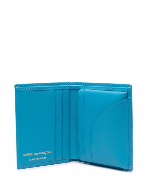 Leather wallet COMME DES GARÇONS WALLET | SA06411BLUE